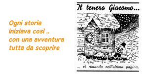 Il tenero giacomo inizia